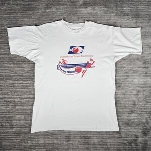 Vintage 90s Single-stitch Tennis Shirt!